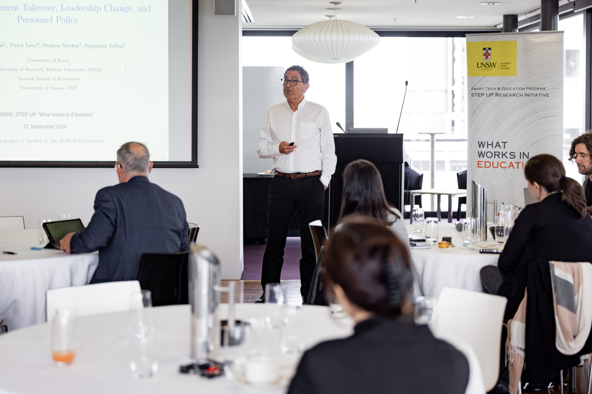 STEP UP 'What works in education?' - 2024